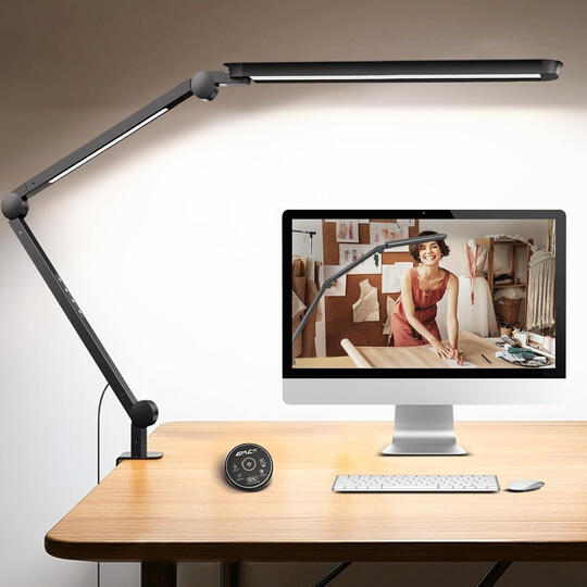 BenQ ScreenBar e-Reading LED Task Lamp with Auto-Dimming and Hue Adjustment Features